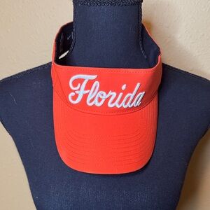 Nike Orange Florida Visor Hat